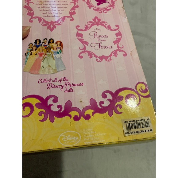 Disney Store Beauty and the Beast Articulated  12"‎ Belle Doll NEW IN BOX Yellow - Picture 5 of 5